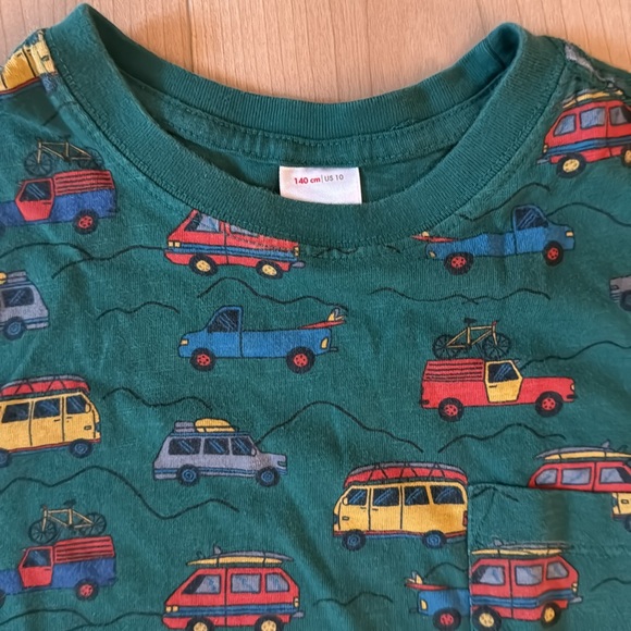 Lot of 2 Hanna Andersson tshirts. Long sleeve never worn! Very nice. - Picture 3 of 3